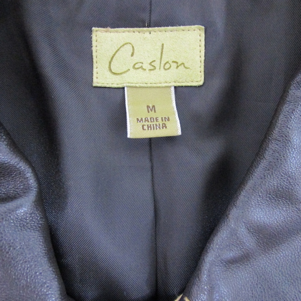🌟2X Host Pick 🌟 Vintage Lambskin Dark Brown Leather Jacket - Picture 6 of 8